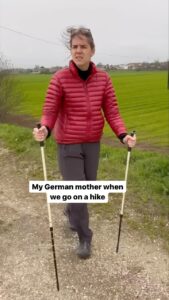 Laura Ramoso Instagram - Are you made of sugar? 🍭 . . . . . #german #germany🇩🇪 #germany #germanmom #germanmother #mymother #meinemutter #mutti #germans #hike #hiking #walking #outside #outdoors #hikelife #hikingadventures #parentmemes #discover #relatable #pov #midtwenties #hikingboots #walking #deutsch #deutschland🇩🇪 #eltern