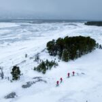 Laura Whitmore Instagram – And so it begins… Comic Relief V The Arctic!
Please show us some love at www.comicrelief.com/Laura
🥶 💪🏽 #snowgoingback @comicrelief 
Arctic pics by @brodiehoodmedia