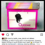 Laura Whitmore Instagram - We filmed this earlier in the summer and so happy to finally share that I get to be in the epic series based on the brilliant book Queenie by the Queen herself @candicec_w coming to @channel4 and @disneyplus and @hulu in US next year! Directed by the very talented @joelle_mae_david Not just that but also get to be part of probably one of the best opening scenes of any book! I read it during lockdown, literally devoured it in a few days! A joy to work with this great cast and crew and lots of boss ladies! X