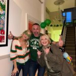 Laura Whitmore Instagram - Lá Fhéile Pádraig sona duit ☘️ So grateful for the people I got to spend this weekend with! Big up the Irish team and loving each day with the joy you deserve. Sending love and craic to you all! 1st jumper is @callan_knit with bray head and some of my favourite irish things! Guinness jumper @pellador_fc Thank you @saturday.kitchen @bbcone and @matt.tebbutt for a great start to the celebrations and @clodagh_mckenna for throwing the best party EVER!