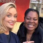 Laura Whitmore Instagram - We filmed this earlier in the summer and so happy to finally share that I get to be in the epic series based on the brilliant book Queenie by the Queen herself @candicec_w coming to @channel4 and @disneyplus and @hulu in US next year! Directed by the very talented @joelle_mae_david Not just that but also get to be part of probably one of the best opening scenes of any book! I read it during lockdown, literally devoured it in a few days! A joy to work with this great cast and crew and lots of boss ladies! X