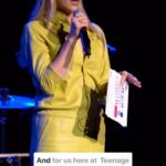 Laura Whitmore Instagram - As we reach our final night of the year at the @royalalberthall here’s a reminder of what #TeenageCancerGigs are all about 💙 On Friday our host for the night @thewhitmore spoke about the seven young people a day who will hear the words “you have cancer”. A massive thank you to everyone who has joined us this week. You’re helping to make sure cancer doesn’t stop young people from living their lives.