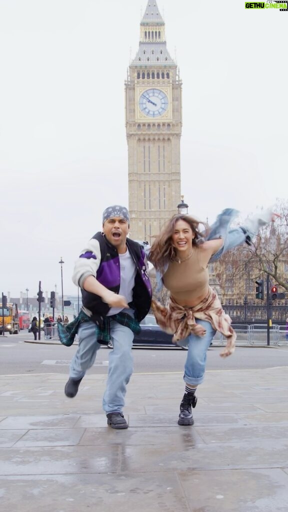 Lauren Gottlieb Instagram - Can say proudly 🫦 I JUST POPPED @siscogomez CHERRY creating a TikTok/Reels dance 🍒😂 We’ve been long distance friends for years, he was one of the first people I called when I moved to the UK, so it’s only fitting we get out there and start taking over these London streets together 😎💅🏼 🎤 “Heaven Ain’t Calling” @kiesza @sugar_jesus_time *NEW track just released and it’s SO GOOD!! ❤️‍🔥 🧠 Choreographed by @siscogomez @laurengottlieb 🎥 @newinflux 🫶🏼 #siscogomez #laurengottlieb #kiesza #heavenaintcalling #dance #choreography #fyp