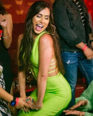 Lauren Gottlieb Instagram - Green Goddess 💚💚💚 #birthday #partyoftheyear 

Stylist @ipshita_bhatnagar 😘

#dress #ootd #green #greengoddess #birthday #party #nightclub #friends #rowdy #goodtime