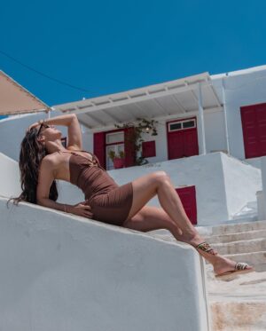 Lauren Gottlieb Instagram - BRB livin that island life ☀️🏝#Mykonos

📸 @newinflux 💋

#mykonosgreece #greece #greekislands #vacation #holiday #summer #travel #travelphotography #wanderlust #inlove