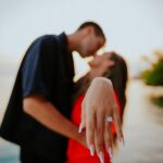 Lauren Gottlieb Instagram - We couldn’t be more thrilled with our engagement ring from @foreverdiamondsny 💍♥️ We wanted to have the perfect engagement ring and having one customised and built just for us is a dream come true! 🥰 Thank you so much to @foreverdiamondsny for making this beautiful piece and for being a special part in our engagement 😘🫶🏼 #shesaidyes #proposal #engaged #engagementring #princesscut #yearoftherabbit