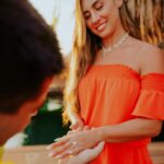 Lauren Gottlieb Instagram - We couldn’t be more thrilled with our engagement ring from @foreverdiamondsny 💍♥️ We wanted to have the perfect engagement ring and having one customised and built just for us is a dream come true! 🥰 Thank you so much to @foreverdiamondsny for making this beautiful piece and for being a special part in our engagement 😘🫶🏼 #shesaidyes #proposal #engaged #engagementring #princesscut #yearoftherabbit