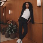 Lauren Ridloff Instagram - Courage and growth are two things I aspire for daily—it takes courage to live the life I want, and growth is why I live. Thank you @roseandivyjournal for such a gorgeous piece and @julia_sariy for seeing me 💖