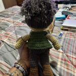 Lauren Ridloff Instagram - Loop by loop this doll was made. When I see things like this, I am reminded again of the impact of creating and getting recognition for our work. When we tell our stories we foster a sense of purpose and affirmation—we’re not the only ones having those human thoughts and feelings. Loop by loop we make sense out of humanity. Loop by loop. A special thank you to @blazygardener’s mom for creating this and to @celtictso for bringing this to my attention! 💖