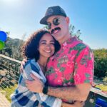 Lauren Ridloff Instagram - You’re the color and light in my life 🤩 I love you darling @douglasridloff 💖 happy Valentine’s Day today and everyday xx 📸: @tatetullierphotography
