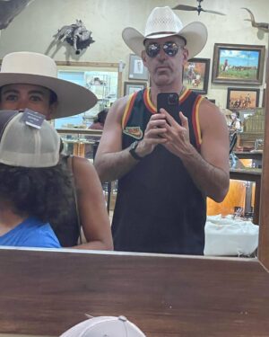 Lauren Ridloff Instagram - We got a flat tire leaving Marfa and secretly wished it would stay flat so we could stay one more night