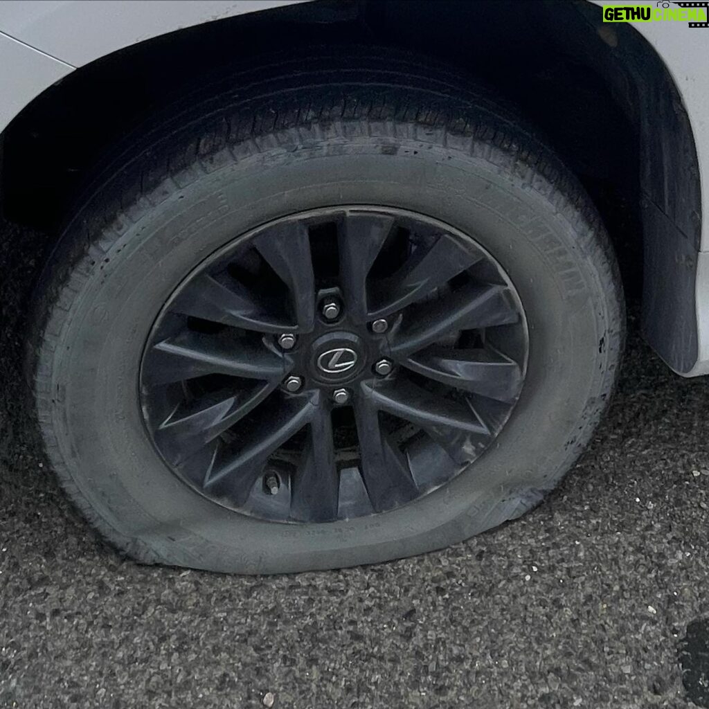 Lauren Ridloff Instagram - We got a flat tire leaving Marfa and secretly wished it would stay flat so we could stay one more night