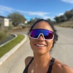 Lauren Ridloff Instagram - I can’t take a decent photo while running but this will do! This photo is important to me. This is my joy, my feel-good moment. I am running the NYC Marathon for charity. And I want to share that joy with you…make a donation (link in bio) to support this mighty little school @ps347asl in NYC and feel GOOD!! Love to all 🤟🏽💜
