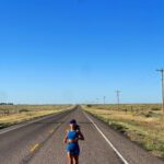 Lauren Ridloff Instagram - Miles in Marfa, Texas. Running is amazing. And awful. But there are a lot of average miles in between and that’s when I relax 💙