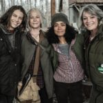 Lauren Ridloff Instagram - This episode 💕 Just me with a bunch of 🐐🐐🐐🐐 #twd