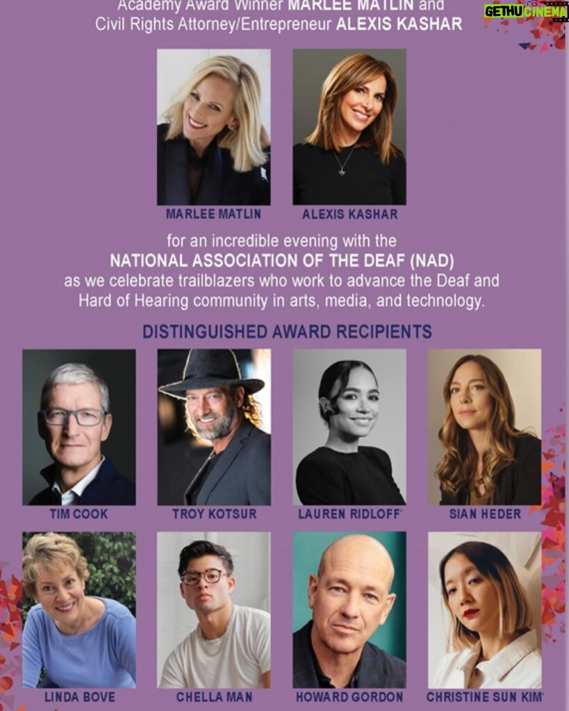 Lauren Ridloff Instagram - In 2000 I was crowned Miss Deaf America by the National Association of the Deaf (NAD). So last Wednesday the NAD Breakthrough Awards was a homecoming, a full circle moment. Congratulations to my fellow honorees and a special thank you to @nad1880 @themarleematlin @alexis.kashar