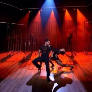 Laurie Hernandez Instagram - I was listening to my broadway/musicals playlist on shuffle when “cell block tango” came on. couldn’t help but think of this insane dwts dance w/ @valentin ! my lil 16 year old broadway geek phase definitely came in handy here💥 (I’m still in my geek phase, let’s be honest)(also idina guest judged and 4 years later i still haven’t gotten over it?!)