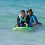 Laury Thilleman Instagram - Merci d’avoir fait battre mon cœur si fort hier 🩵🏄‍♂️ Avoir une passion c’est fantastique mais pouvoir la transmettre c’est encore plus magique ✨ Merci @handi__surf @surfing_abers d’avoir rendu cela possible à toutes les personnes en situations de handicap 🙌🏼 Vous m’avez tous littéralement scotché par votre force et détermination 🥹 vivement les prochaines 🌊 Merci @sebastiendelaunayphotographie d’avoir immortalisé ces souvenirs 📷