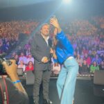 Laury Thilleman Instagram - Que du love et de la tendresse ce soir 21h10 dans La Fête de la Chanson Française 💙 @france3 📷 @christopheclovis / @bestimage_agency
