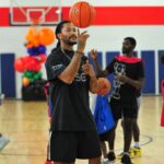 Lauryn Hill Instagram - So much gratitude for the AMAZING and PHENOMENAL Derrick Rose for graciously sharing his time, wisdom and warmth with the children yesterday. My youngest son Micah turned 11 and was truly moved by his kindness and generosity. Our love to you D Rose, to your family and to your team for celebrating Micah with us yesterday. ♥️♥️♥️🌹