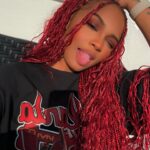 Lauryn McClain Instagram – red is back❤️🌶️