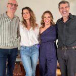 Lavínia Vlasak Instagram - E não é que a luz dos olhos meus e a luz dos olhos teus resolveram se encontrar? 😍 Regiane Alves, Marcos Caruso, Lavínia Vlask e Nicola Siri juntinhos pra reviver cenas memoráveis de “Mulheres Apaixonadas” 💖 Preparem o coração, porque vem aí 👀