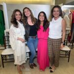 Lavínia Vlasak Instagram - #tbt de hoje, um reencontro delicioso com amigas queridas! Num bate papo sobre pele com a super dermato @karlaassed na loja da @fernandachies De quebra ainda matei um pouco das saudades da @melissajannuzzi Amei meninas! ❤️ #dermatologia #moda #amigas