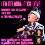 Lea DeLaria Instagram - Got nothing to do on Valentines Day? Then join me in my once a year rage fest, F*CK LOVE. Link for tix in bio! See it bitches. Trust, I do VD right.