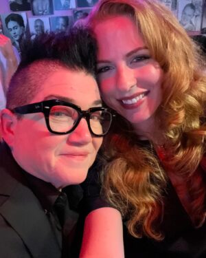 Lea DeLaria Instagram - Happy Anniversary, baby. Goddamn I do love you. So much, in fact that I did not post a video of you crying 😭 🖤 😘
