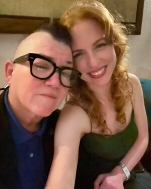 Lea DeLaria Instagram - Happy Anniversary, baby. Goddamn I do love you. So much, in fact that I did not post a video of you crying 😭 🖤 😘