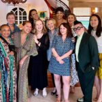 Lea DeLaria Instagram - Here’s to the ladies who lunch! The @potusbway family is lounging around in Chappaqua with the one and only HRC! 👑 #goals