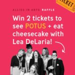 Lea DeLaria Instagram - RAFFLE FOR QUEER ART CHARITY!!!! Win 2 tickets to see the Broadway hit @potusbway and eat cheesecake after the show with @realleadelaria!! 🎟️ → alliesinarts.org/potusraffle 1 raffle ticket enters you to win: 2 tickets to POTUS on Fri, August 12, 2022 @ 8:00pm, PLUS an intimate cheesecake experience with @realleadelaria after the show! House seats courtesy of Lea DeLaria (so you know they're gonna be good) 1 raffle ticket = $75 Only 25 raffle tickets are offered so get yours now — and buy as many as you like to increase your odds! 🎟️ → alliesinarts.org/potusraffle Raffle tickets are on sale now through Saturday, July 30th at 12pm. Raffle winner will be announced Sat, July 30th! "If 'The West Wing' snorted a line of coke, it might look something like 'POTUS'" — New York Post “A gleefully filthy comedy!” — The New York Times "You will laugh until your face hurts!” — Entertainment Weekly Winner, Best Play — Audience Choice Awards