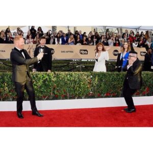 Lea DeLaria Instagram - Happy Birthday @jessetyler BFF for 25 years and counting. I could not love you more… and thanks for $60k loan. 1. Playing Chip and Hildy in On The Town 1997 2. Also 1997, he’s a zygote 3. Cast of Little Fish 2003. I’m the one with the dread locks. 4. Here we are at Marie’s Crisis. Seriously, how gay are we? 5. THIS GAY 6-7. Random selfies 8. Red Carpet antics at the @sagawards while being photo bombed by @susansarandon 9. Jesse photo bombing @ericstonestreet and I 10. Simplemente Us 🎂