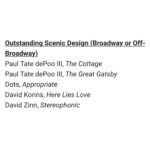 Lea Salonga Instagram - Oh my goodness, WHAT??????? Thank you, @outercriticscircle for this recognition!!! Congratulations to @herelieslovebway @davidkorins @justintownsenddesign @westward_dogg #CodySpencerSoundDesign