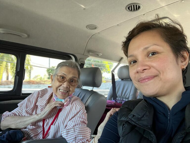 Lea Salonga Instagram - Yes, it’s my birthday… yes, I’m in Manila… yes, I’m spending my birthday with this special lady who looks quite pleased to see me! Hahahahahaha!