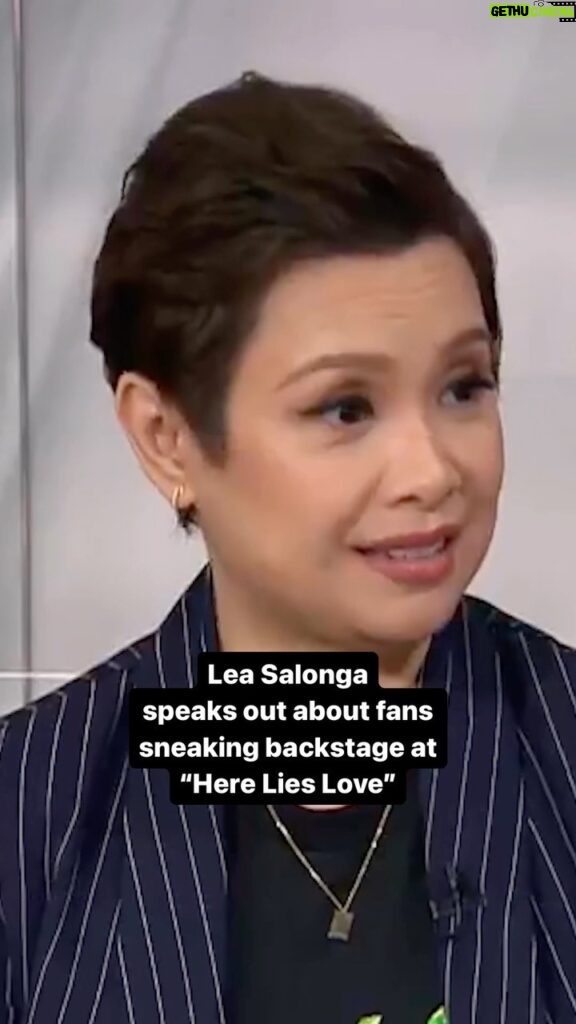 Lea Salonga Instagram - Lea Salonga speaks out about fans sneaking backstage at “Here Lies Love.” The Tony Winner addresses the line between art and artist. #NewYorkLiveTV #LeaSalonga #HereLiesLove #Broadway