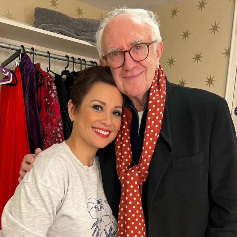 Lea Salonga Instagram - When a former co-star and absolute acting giant shows up!!! Thank you for being there, dear Jonathan!!!