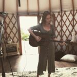 Leah Jenner Instagram - While I was playing, a warm wind pushed the door open and blew all the pine needles in...I think it was my grandmother saying hello.