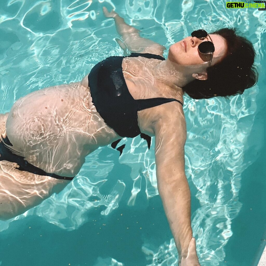 Leanna Decker Instagram - This is 30 🎉 If you know me personally, you know I’ve always said two things. One, I want to wait till I’m 30 to have kids, and two, I’ve always felt I was born to be a mama ❤️ Here, I am 35 weeks pregnant on my 30th birthday. I’ve already received the best gift God could ever give me, and I’m beyond grateful, excited, anxious, and ready for this next chapter life has in store for me ❤️ P.s. floating gives me instant pain relief, I’m a human submarine haha #pregnant #pregnancyjourney #35weekspregnant #thisis30 #boymom