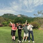 Lee Gook-ju Instagram - #좋은날 ☁️ 날씨 좋아서 행복했다🌸 #썬힐cc 뷰맛집 내가 자연을 좋아하는지 이제 알았네 ㅋ 몇개 쳤냐구욥? 즐겁게 쳤음 된겁니다 #골린이 @no_tax_ 완벽했던 골프장 초이스 @dh.kim_pro 열정 코치 @y880410 열정 리액션 이 맴버 어떤데 🤣 너무 웃었음 즐겼으니 이제 일하러🖐🏻 새벽 출근...
