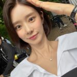 Lee Ju-bin Instagram – 다혜는 행복해요💕
오늘도#tvN  #눈물의여왕