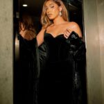 Lee Rodriguez Instagram - made you look 🖤👀 photos by: @cindygromero styling by: @marisaledford makeup by: @arrmandogarcia hair by: @theonlybigmia