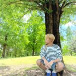Lee Seok-min Instagram - 나는 푸른색들이 너무 좋다¨̮