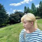 Lee Seok-min Instagram - 나는 푸른색들이 너무 좋다¨̮