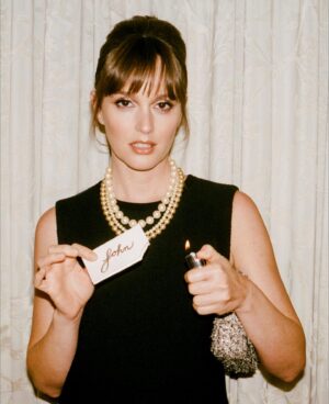 Leighton Meester Instagram - T-Weed Burn bags by @edie_parker x @stjohn Love, LM #ad