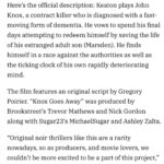 Lela Loren Instagram - So thrilled to have been a part of this amazing ensemble! Loved every minute. Can’t wait for you all to see it ✨#KnoxGoesAway