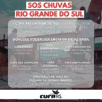 Lellê Instagram - O RS segue precisando de ajuda, seja com doação de pix, de roupa, água ou com a divulgação pra continuarmos atingindo o maior número possível de pessoas, nas fotos tem mais informações. Vamos orar e pedir a Deus para que não chova nos próximos dias, vamos entrar nessa corrente e estar inteiros nessa, cada um do seu jeito 🙏🏾
