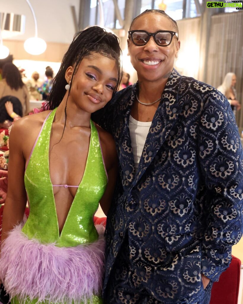 Lena Waithe Instagram - ESSSSSENCE! This is what I call A ROOM! Thank you for creating a safe space for us to gather, fellowship, and celebrate our community and sisterhood. If we don’t uplift each other then who will? It was an honor to witness the celebration of trailblazers and emerging talents, all contributing to a legacy of excellence and inspiration. Giving the @ESSENCE team their flowers— thank you for continuously nurturing our collective spirits and propelling us forward, ESSENCE Black Women in Hollywood is a reaffirmation of our collective power and brilliance! Tune in to the Black Women In Hollywood Red Carpet and Award Ceremony on Friday, March 15th, at 9/8c on OWN and stream on ESSENCE.com or Max. BE INSPIRED! Photo Credit: Getty Images for ESSENCE #ESSENCEBWIH2024