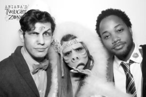 Leon G. Thomas III Instagram - Had a great time at @arianagrande’s Halloween party !!! It was great running into my boy @mattbennett as well. You know we had to take a picture for old times sake. If you were wondering who I was for Halloween swipe to the right.🤣