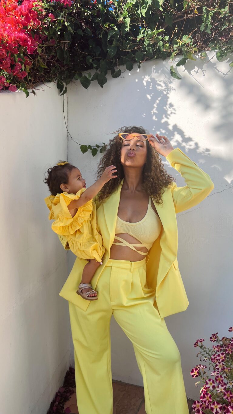 Leona Lewis Instagram - When her favorite colour is yellow 💛 Happy 1st birthday Carmel-Allegra. You’ve taken my heart to the deepest of places & I’m so grateful to be your mama ✨
